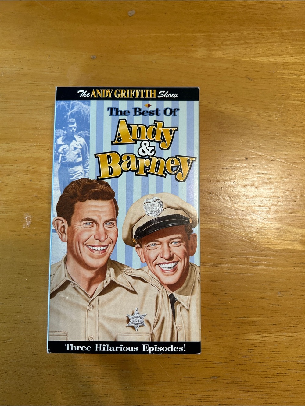 The Best of Andy & Barney VHS - The Andy Griffith Show - Blue/Tan